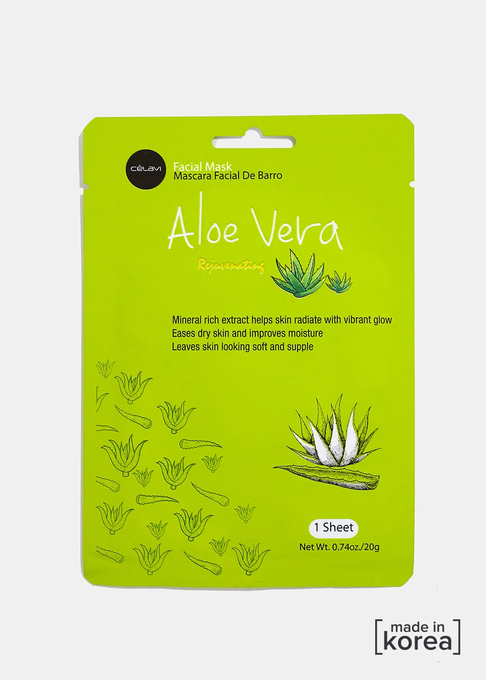 Aloe Vera Facial Sheet Mask