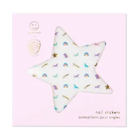Daydream Society Nail Stickers in Unicorn   Rainbows