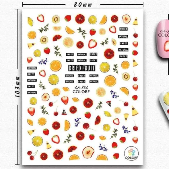 Nail Art Stickers CA COLORF