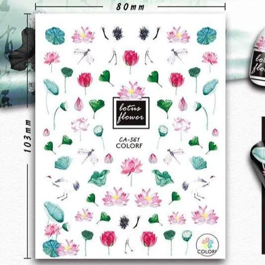 Nail Art Stickers CA COLORF