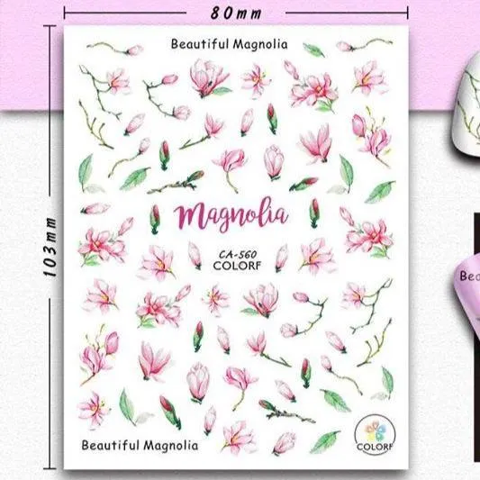 Nail Art Stickers CA COLORF