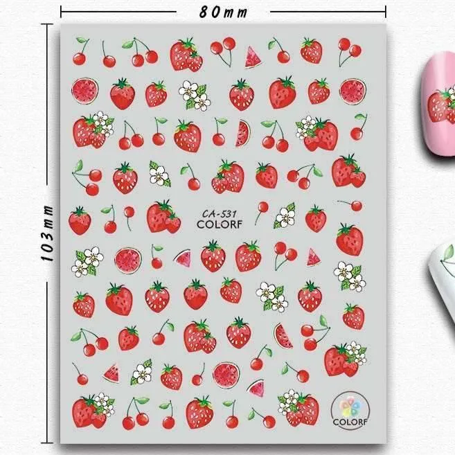 Nail Art Stickers CA COLORF