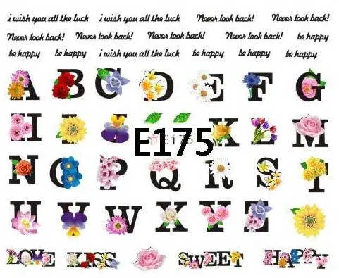 Nail Art Stickers E Collection