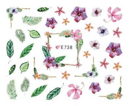 Nail Art Stickers E Collection