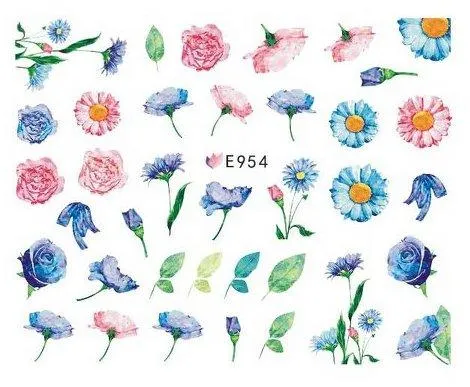Nail Art Stickers E Collection