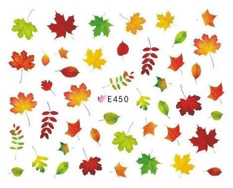 Nail Art Stickers E Collection