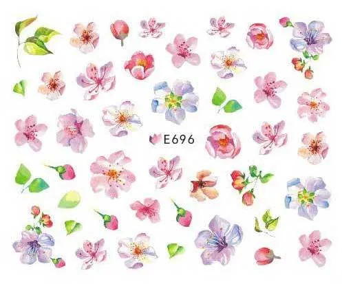 Nail Art Stickers E Collection