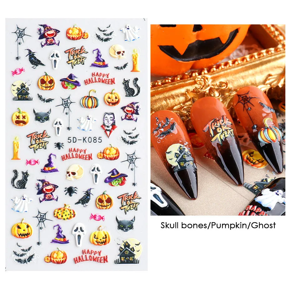 Nail Art Stickers - Halloween Festival