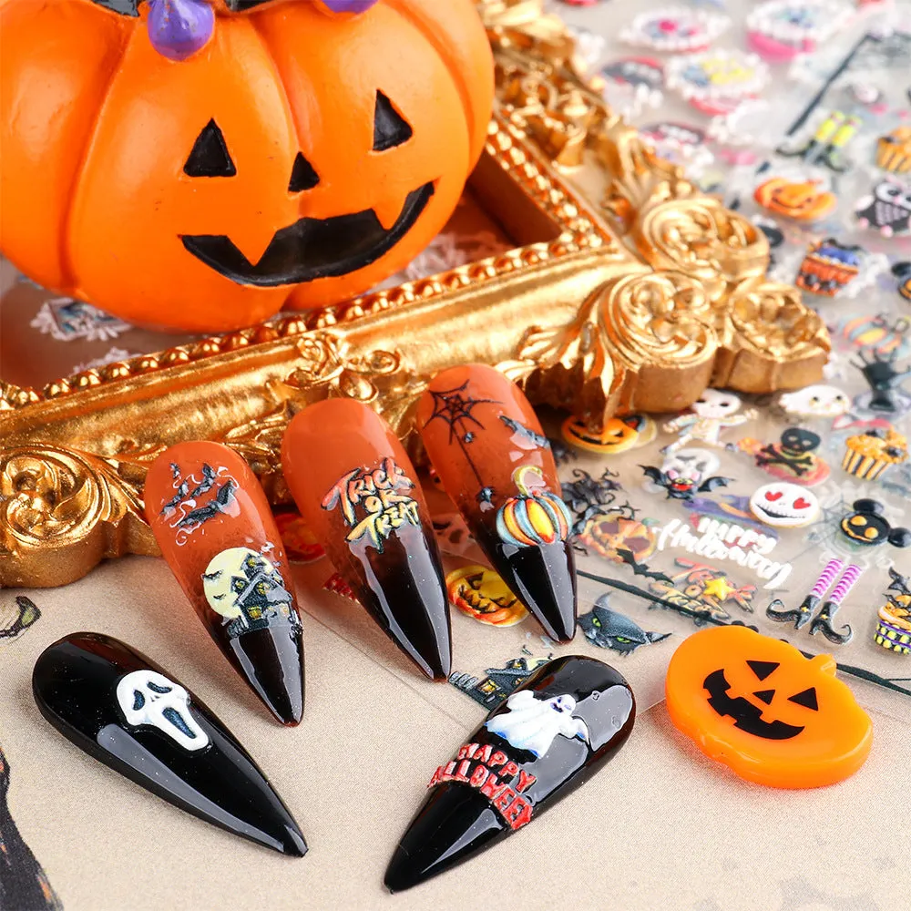 Nail Art Stickers - Halloween Festival