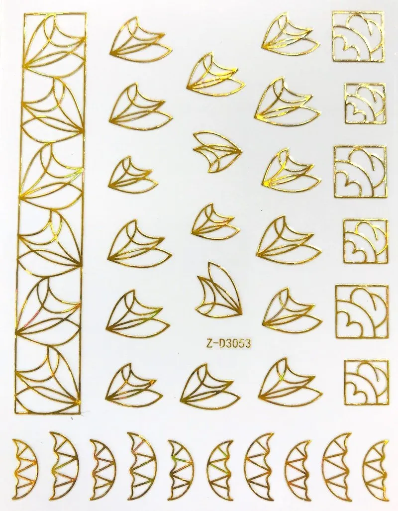 Nail Art Stickers LINES Collection
