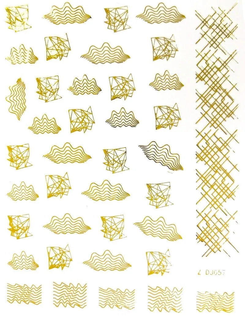 Nail Art Stickers LINES Collection