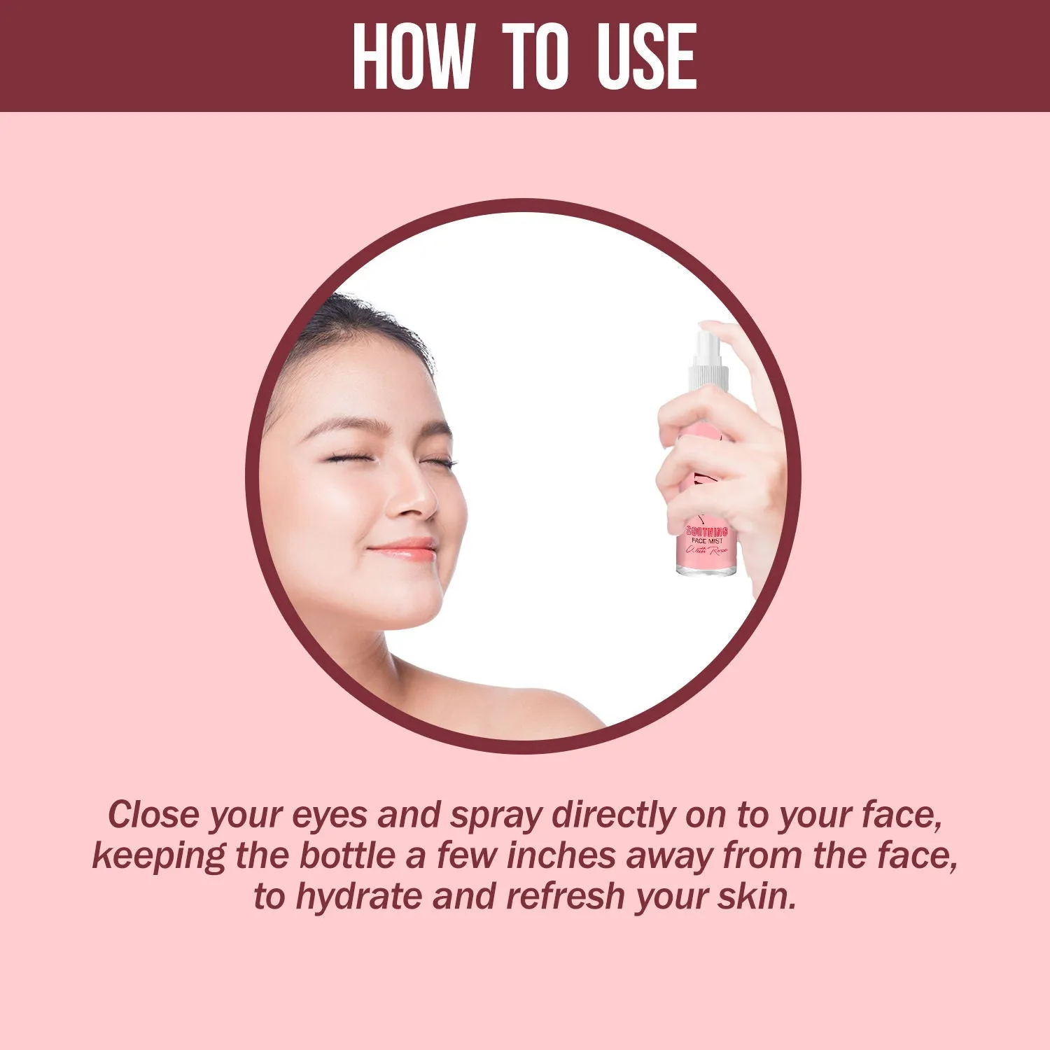 NY Bae Soothing Face Mist With Rose | Hydrating | Refreshing (110 ml)