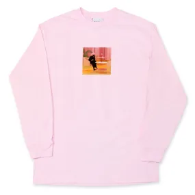 Skateboard Café Unexpected Beauty LS T-Shirt - Pink