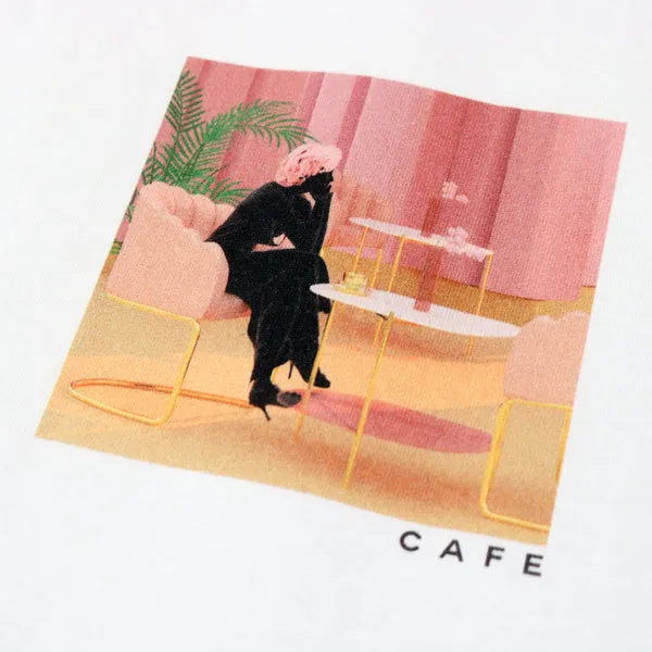 Skateboard Café Unexpected Beauty T-Shirt - White