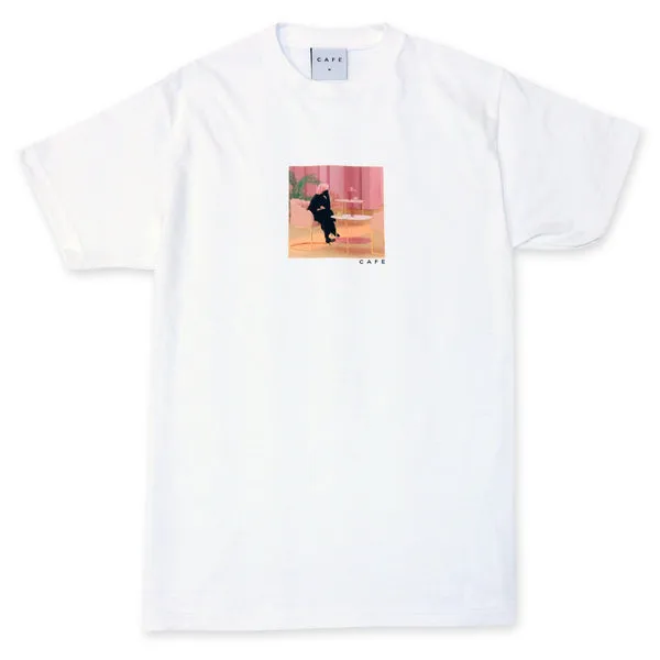 Skateboard Café Unexpected Beauty T-Shirt - White