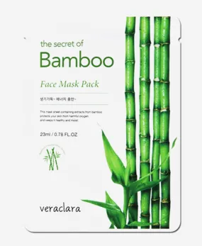 The Secret of BAMBOO Face Mask Sheet - 10 pcs